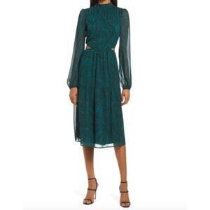 FOURTEENTH PLACE Women's Green Dress XS